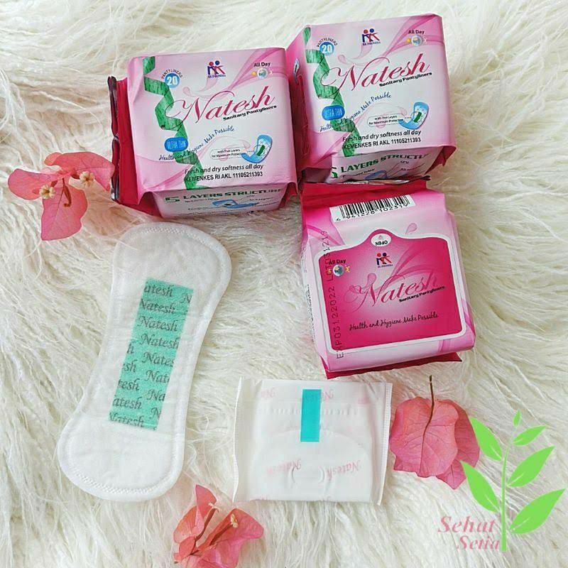 Jual pembalut Natesh Pantyliner paket 12 kotak | Shopee Indonesia