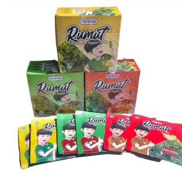 Jual Rans Rumut Nori Si Aa @4gr (1 BOX 12PCS) RUMPUT LAUT PANGGANG DAN ...