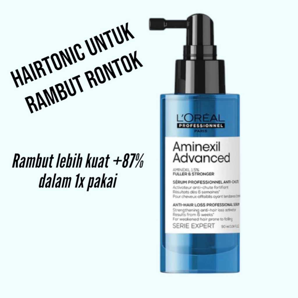Jual Serum Rambut Rontok Loreal aminexil advanced 90ml | Shopee Indonesia