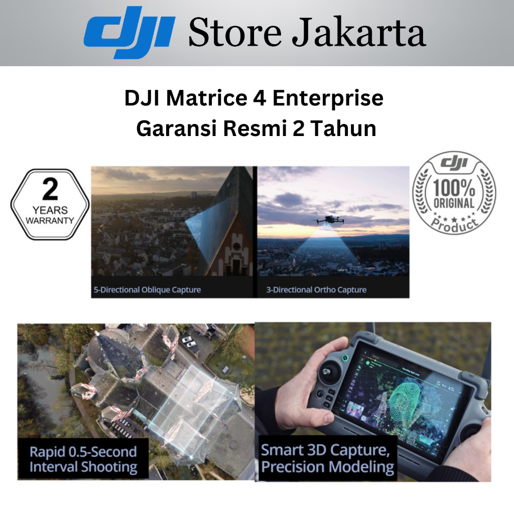Jual DJI Matrice 4 Enterprise - Drone Pemetaan Survey Dan Inspeksi ...