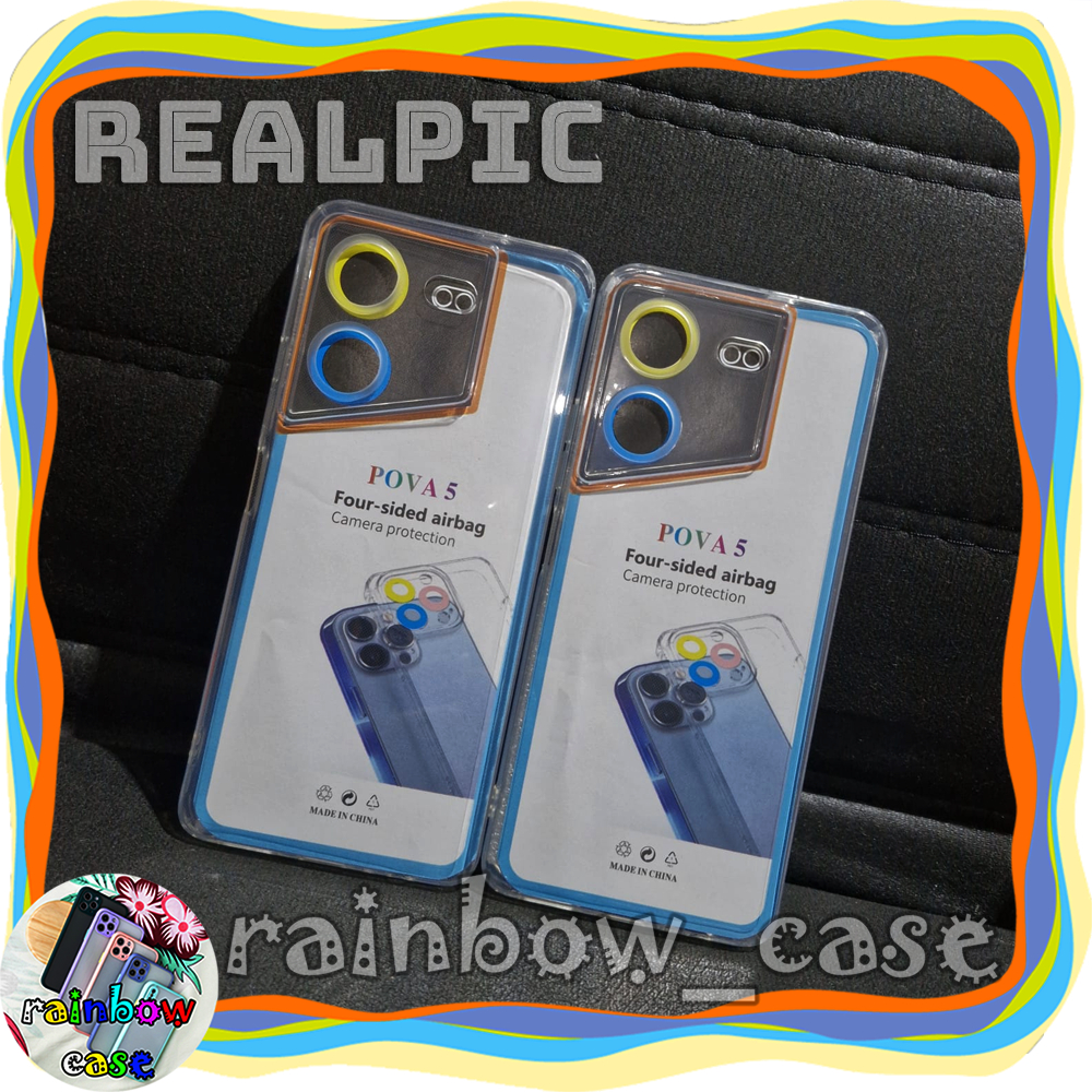 Jual TECNO POVA 5 CASE AIRBAG RING CAMERA PROTECT | Shopee Indonesia