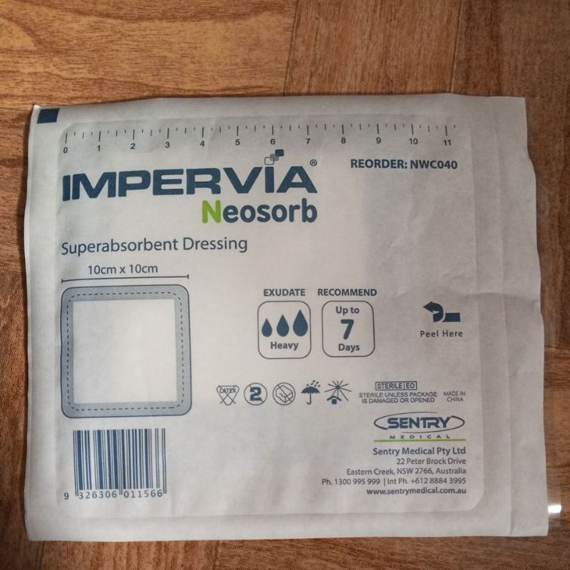 Jual impervia neosorb superabsorbent dressing | Shopee Indonesia
