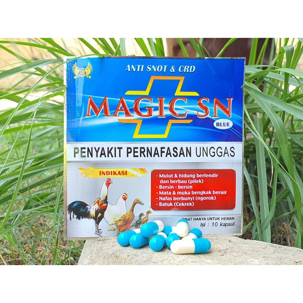 Jual SN Magic Biru Anti Snot Untuk Unggas | Shopee Indonesia
