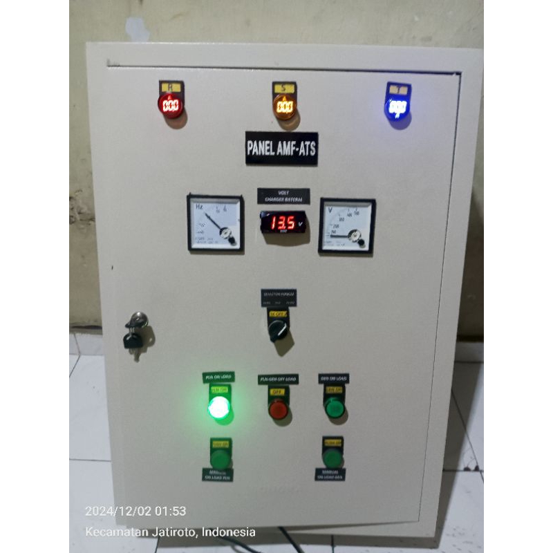 Jual panel Ats amf beban 10-33kVa listrik 3phase | Shopee Indonesia