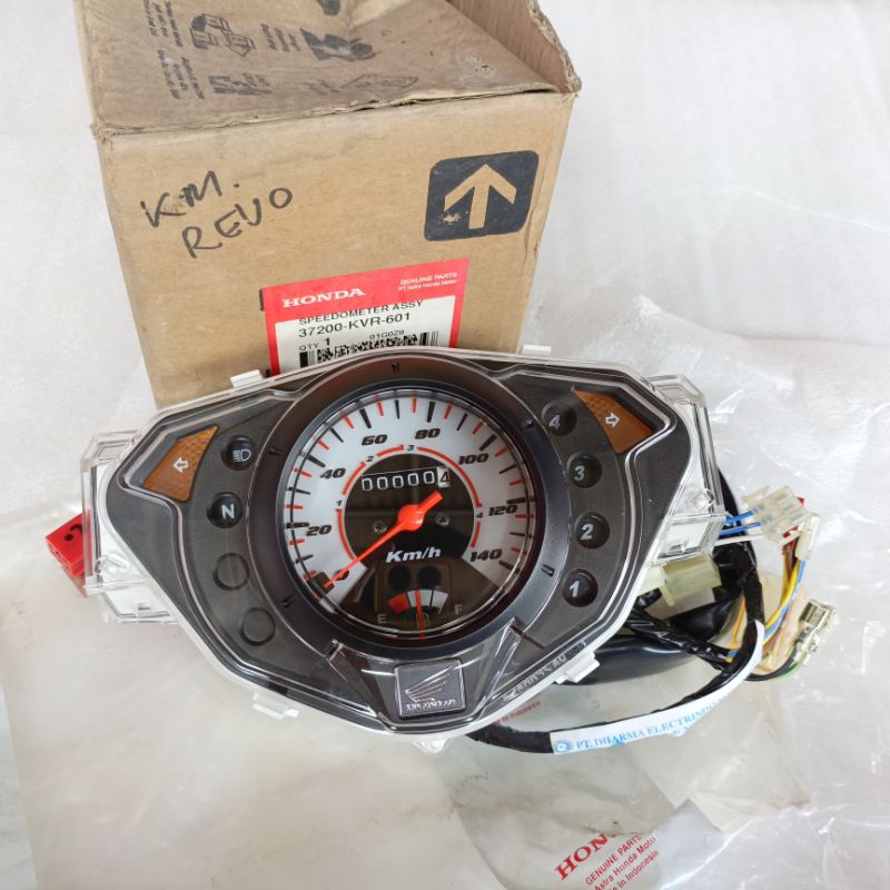 Jual SPEEDOMETER ASSY KILOMETER HONDA REVO 100 LAMA ORIGINAL | Shopee ...