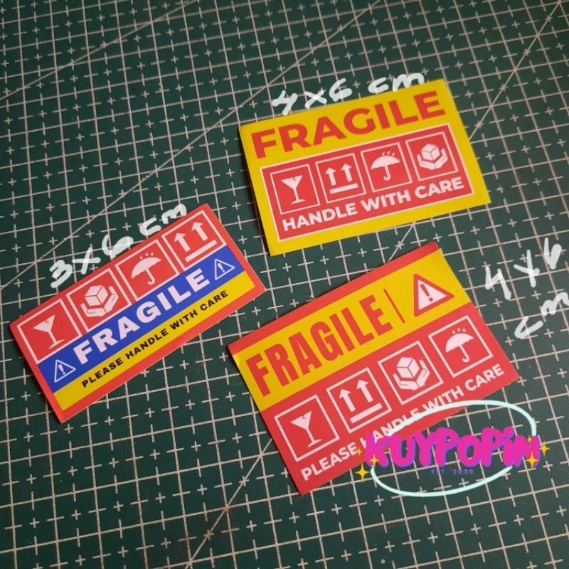 Jual STIKER FRAGILE/ STICKER FRAGILE UNTUK PACKING | Shopee Indonesia