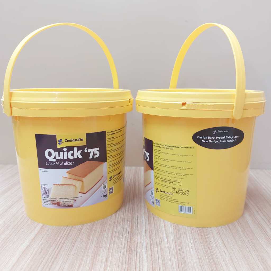 Jual ZEELANDIA QUICK 75 EMULSIFIER 1 KG SP KUE PENGEMBANG PENSTABIL ...