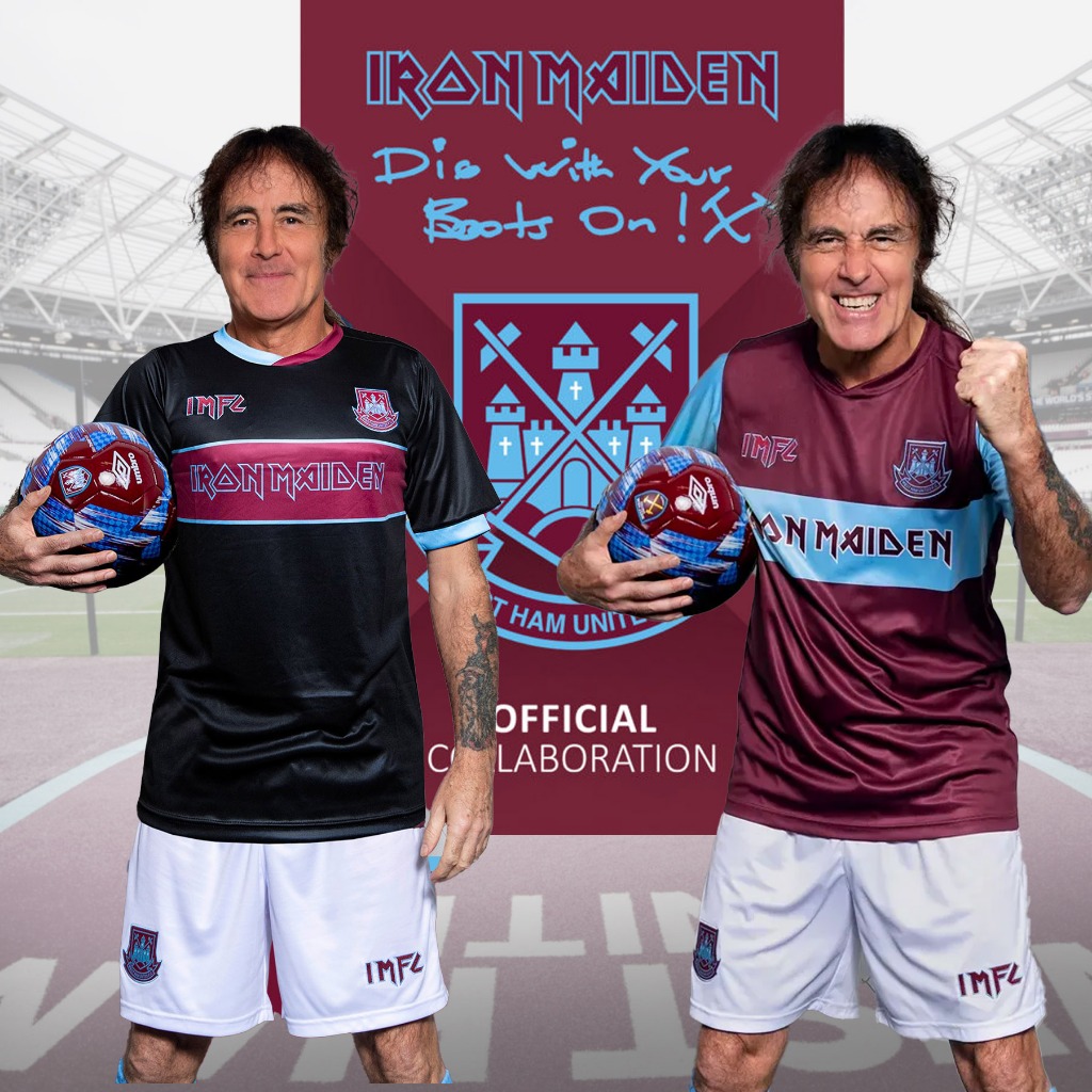 Jual Jersey Iron Maiden X West Ham United Iron Maiden Jersey West - Main Image