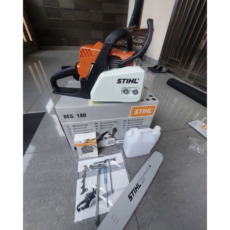 Jual Mesin Chainsaw MS 180 Bar 16"+ Rantai.Senso Stihl MS 180 Barv16 ...