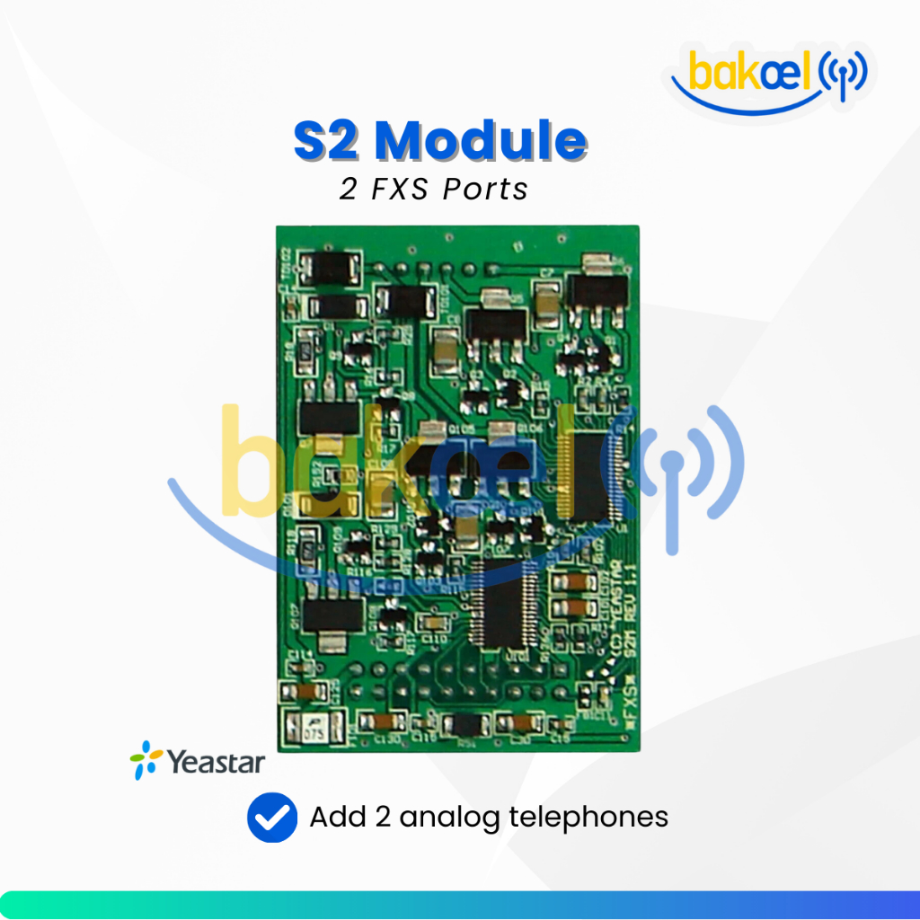 Jual YEASTAR MODULE S2 Module ( 2 FXS Ports ) | Shopee Indonesia