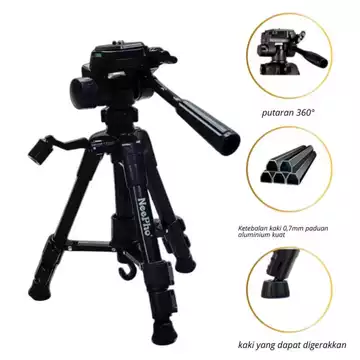 Neepho NP 610 Tripod Multifungsi Photography Kamera Cellphone DSLR