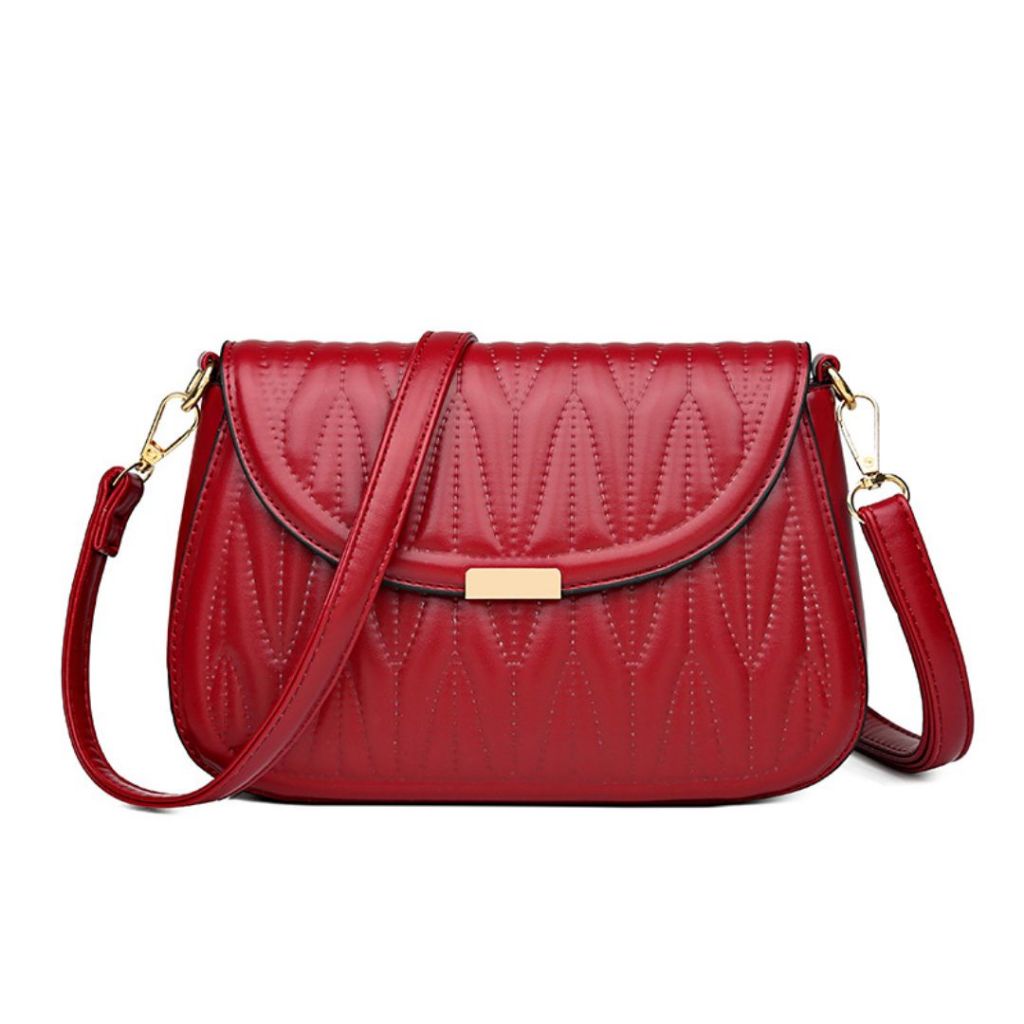 Jual TAS SELEMPANG WANITA KOREA PESTA KULIT HITAM READA TA709B5 SLING ...