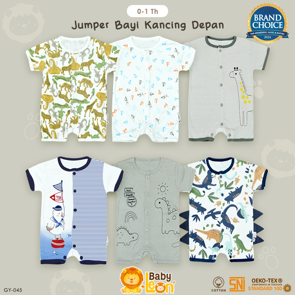 Jual sale BABY LEON Jumsuit Bayi SNI cotton Jumper Jumpsuit