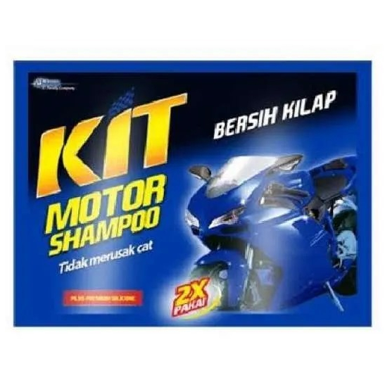 Jual KIT Motor Shampoo Sachet Cuci Motor 15 ml Per Pak ( ISI 24 PCS ...