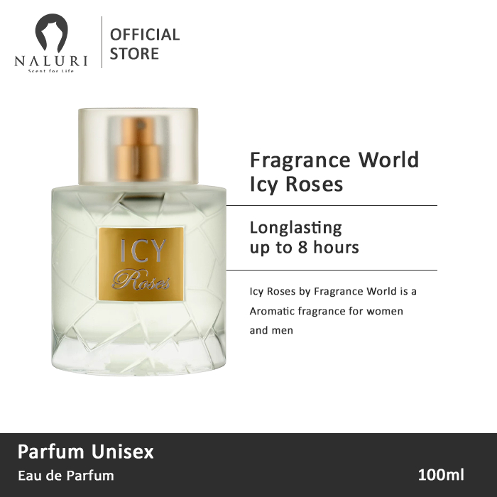 Jual Parfum Original Fragrance World Icy Roses for Unisex EDP 100ml ...