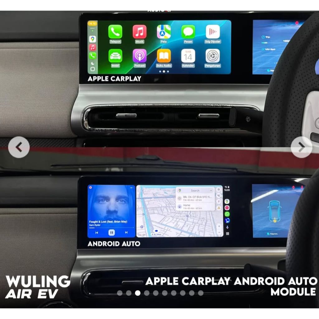 Jual Module Apple CarPlay & Android Auto Wuling Air EV Modul Plug and ...