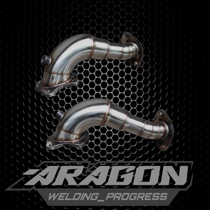 Jual downpipe raize/ rocky 1000 cc original aragon exhaust | Shopee ...