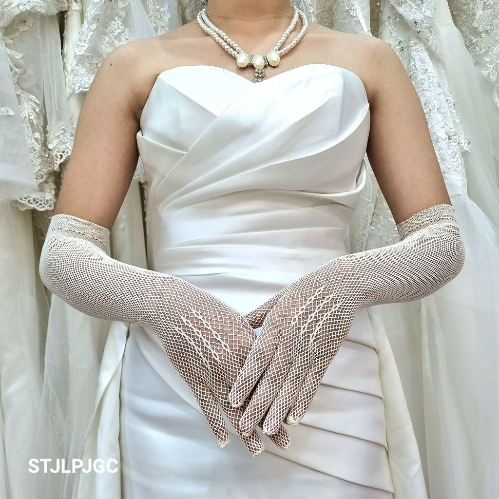 Jual Sarung Tangan / Hand Gloves / Gloves Jala Premium Panjang STJLPJG ...