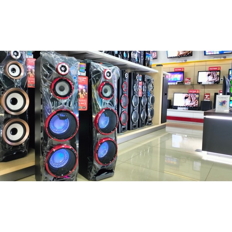 Jual Speaker active POLYTRON PAS-8CF28 PAS 8CF28 Double Woofer 8 inch ...