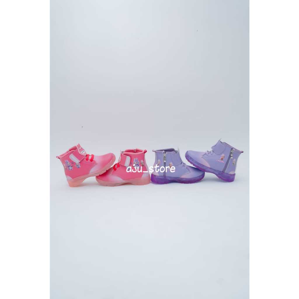 Jual sepatu boot LED motif LABUBU | Shopee Indonesia