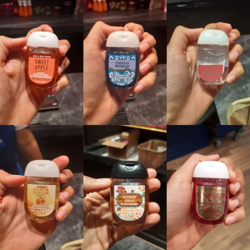 Jual Bath & Body Works PocketBac Hand Sanitizer / Cleansing Hand Gel ...