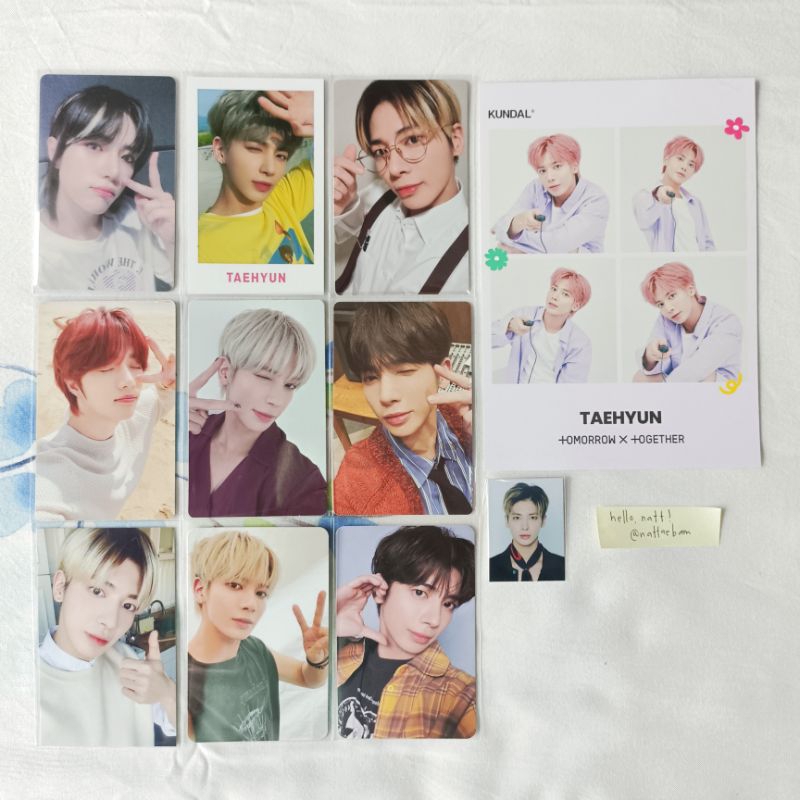 Jual TXT Photocard Beomgyu Sky Blue Midsummer Fight or Escape Lucky ...