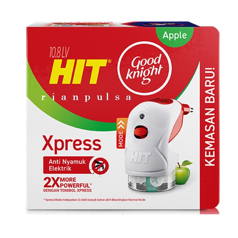 Jual HIT Express Anti Nyamuk Serangga Elektrik Alat Refill Isi Ulang ...