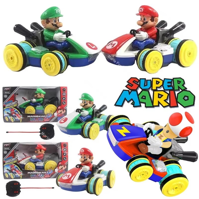 Jual Mario RC Mobil Remote control RC Mario kart 8 Deluxe Car Toy ...
