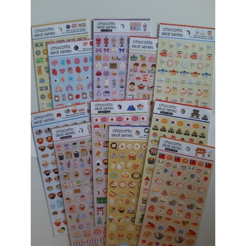 Jual Stiker Sticker Ori Japan from daiso seria cando | Shopee Indonesia