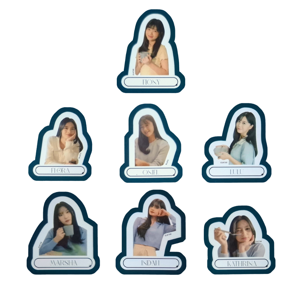 Jual Sticker JKT48 Gen 8-9 Kalender 2025 A Gaze Of Dream | Fiony Flora ...