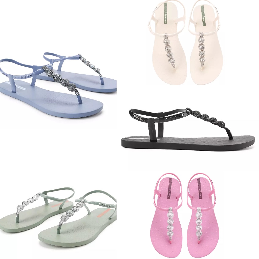 Sandale à bride boucle Ipanema s Class Glow 83204 - Noir-Noir Noir-noir - Chaussures