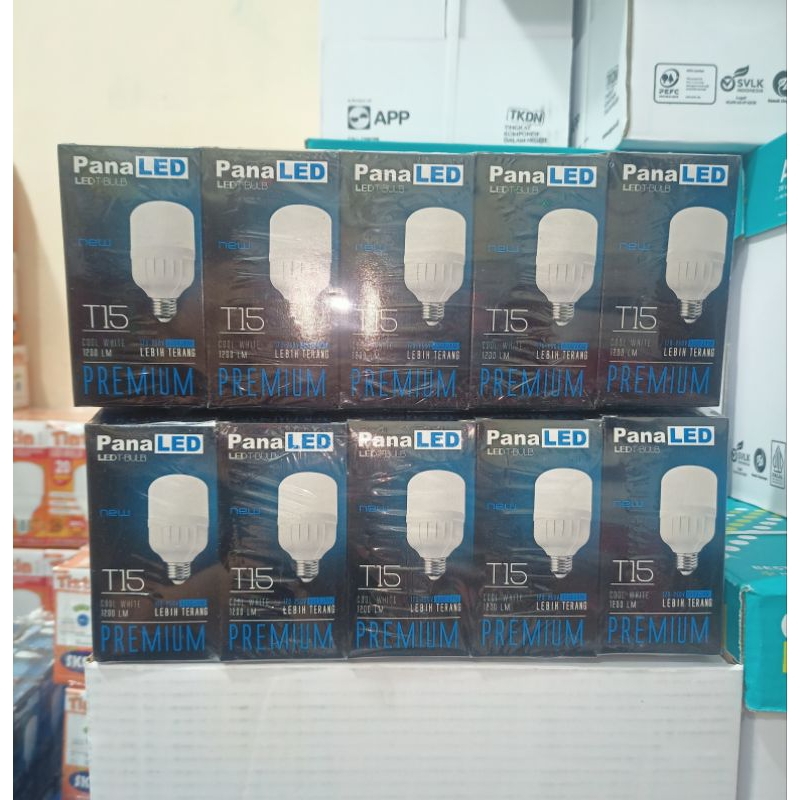Jual Lampu Panaled 15 Watt 10 Pcs LED BULB | Shopee Indonesia