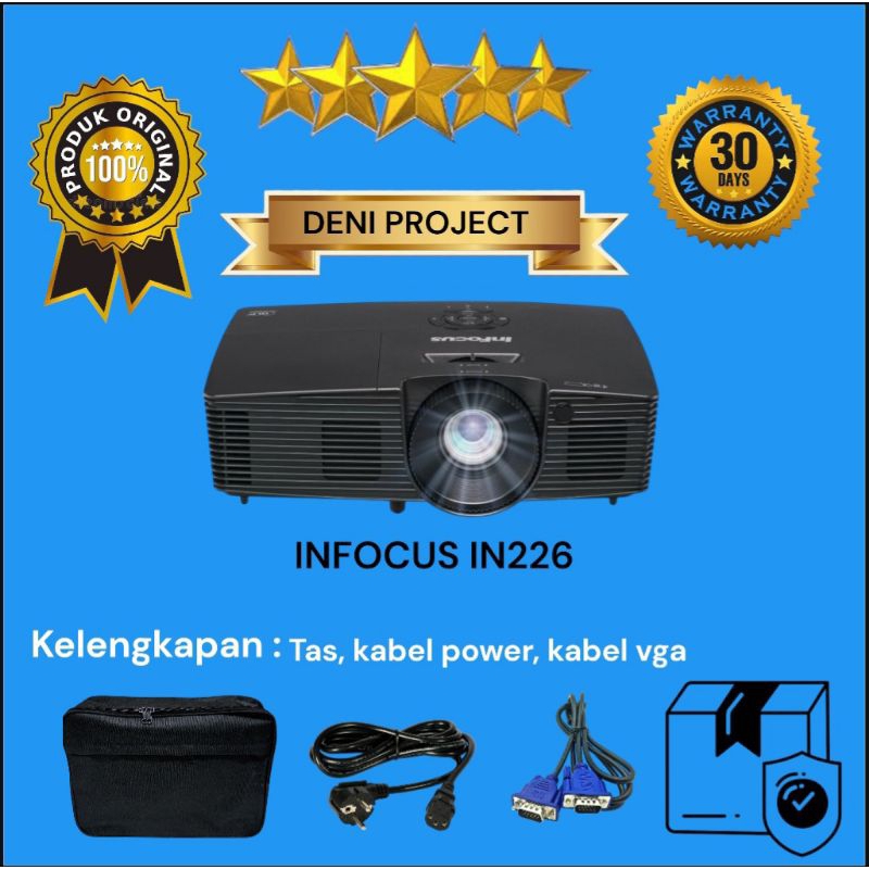 Jual proyektor InFocus In226 second/bekas normal | Shopee Indonesia