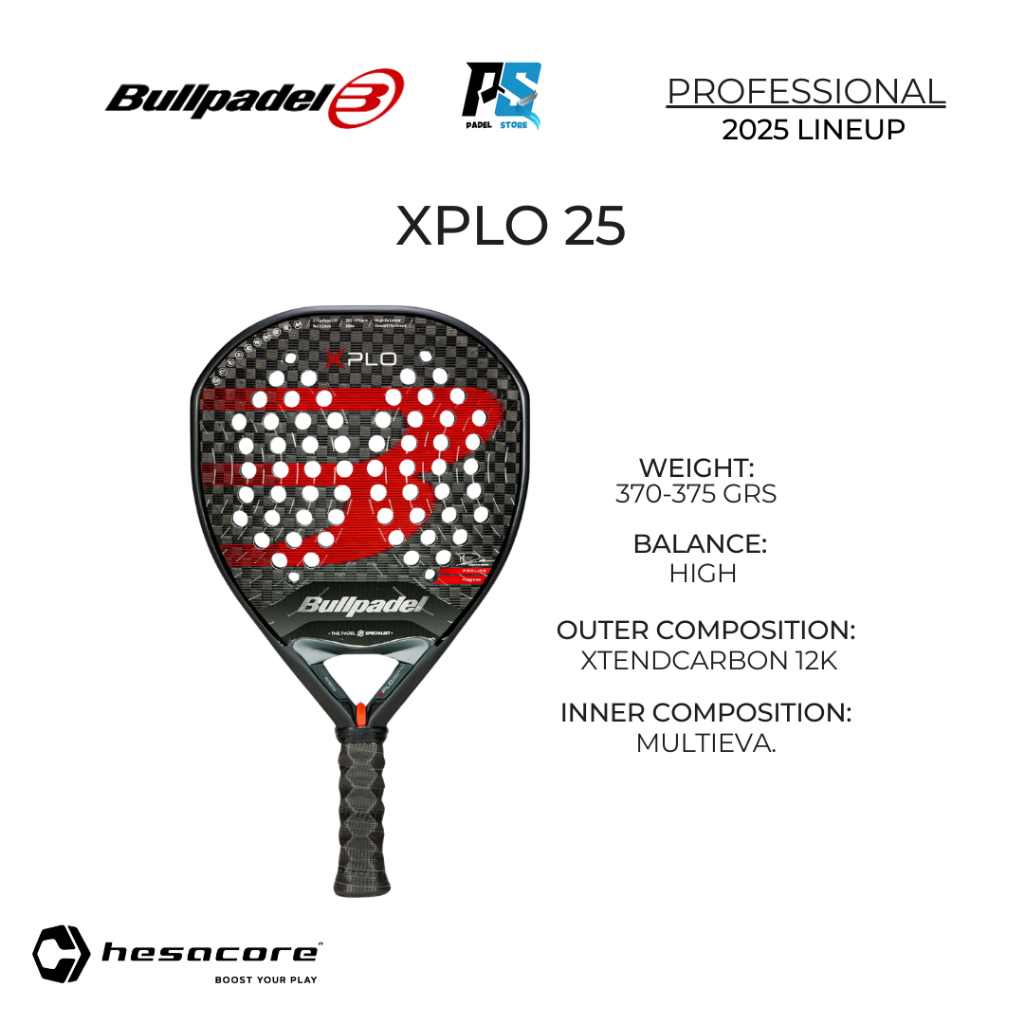 Jual BULLPADEL XPLO 25 PADEL RACKET | RAKET PADEL RAKET BULLPADEL ...