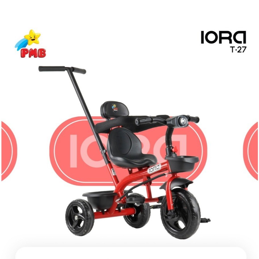 Jual mainan Sepeda Roda Tiga 3 PMB IORA T27 Tricycle Anak Ada Musik ...
