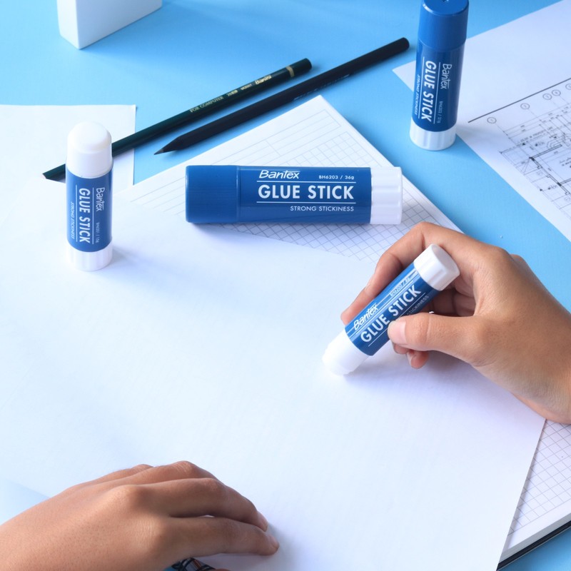 Bantex Lem Stik / Glue Stick Tidak Beracun Daya Rekat Kuat Satuan (3)