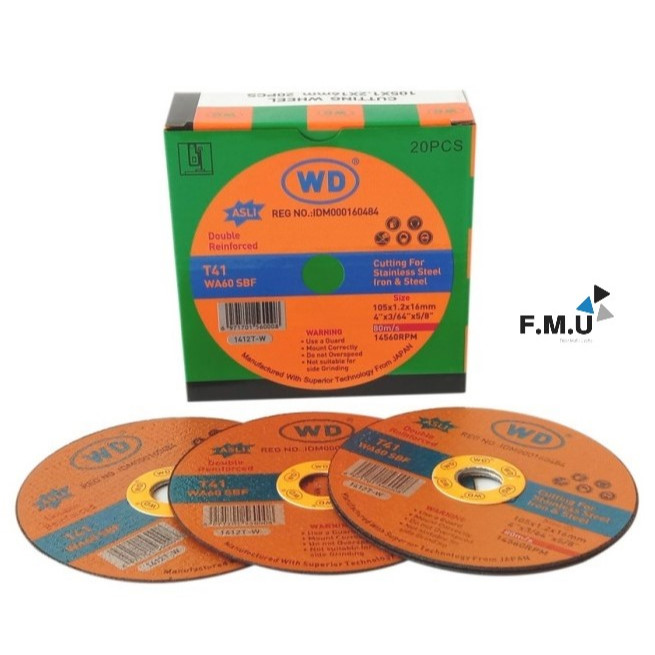 Jual WD Cutting Wheel Original / Batu Potong Tipis 4