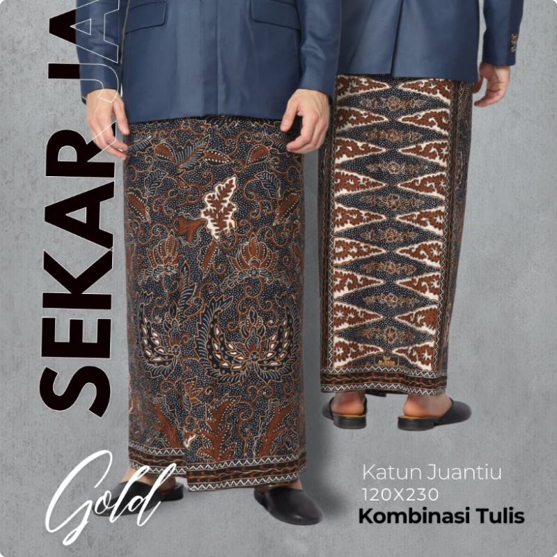 Jual Sarung Batik Mix BATIK TULIS Asli SEKAR JAGAD katun Murni Juantiu ...
