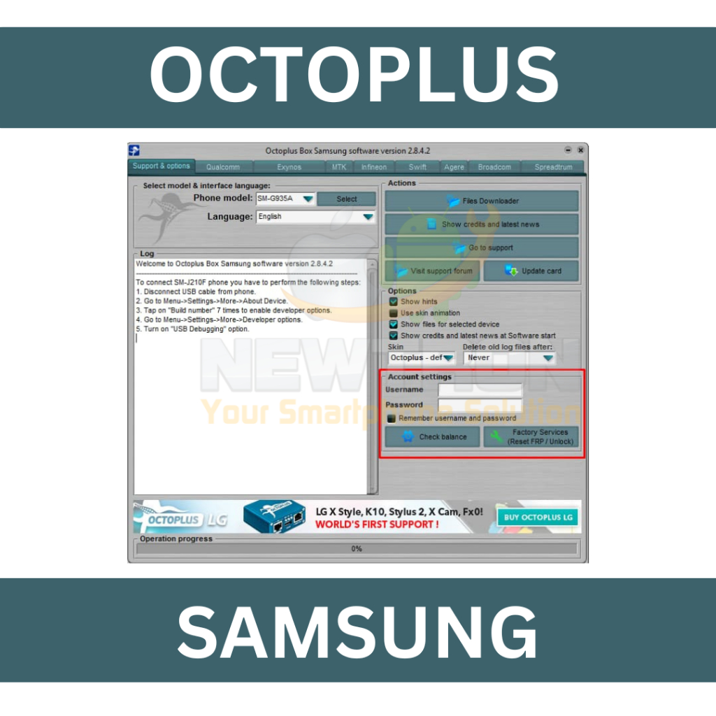 Jual OCTOPLUS SAMSUNG TANPA BOX (LOGIN) | Shopee Indonesia