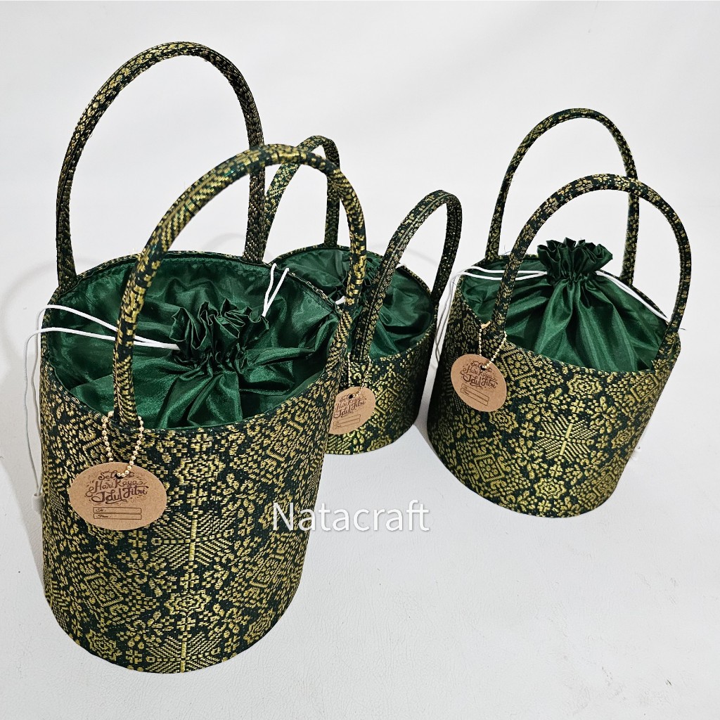 Jual Nata Craft- Tas Hampers Songket Tas Souvenir Tas Kado Tas Parcel ...