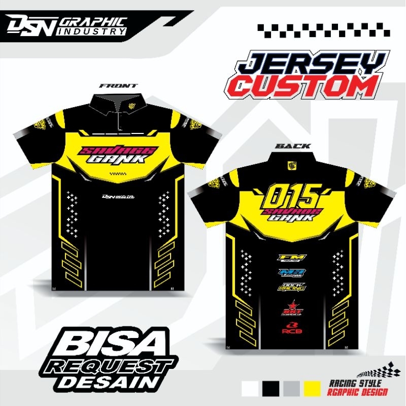 Jual jersey racing full printing | Shopee Indonesia