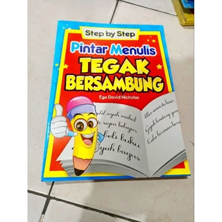 BUKU MURAH ORIGINAL / BUKU ANAK / AKTIVITAS ANAK / PINTAR MENULIS TEGAK BERSAMBUNG / TK - SD - PAUD / BELAJAR MENULIS / TEGAK BERSAMBUNG /