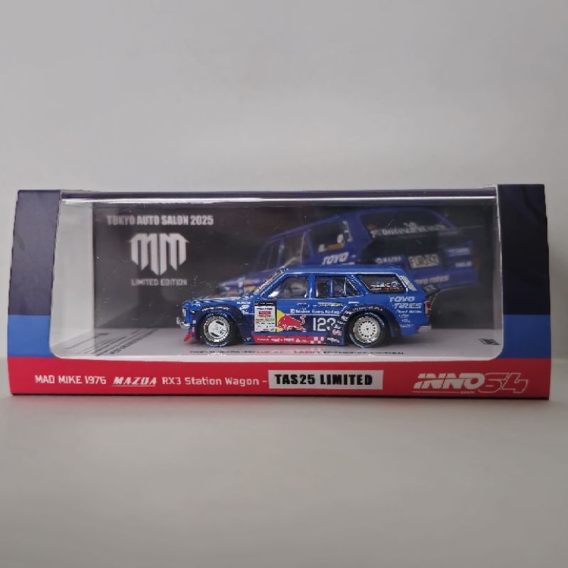 INNO64 東京オートサロン2025 限定 RX3 7pcs Tokyo Auto Salon 2025 1:64 inno64 Mazda RX-3 Station Wagon