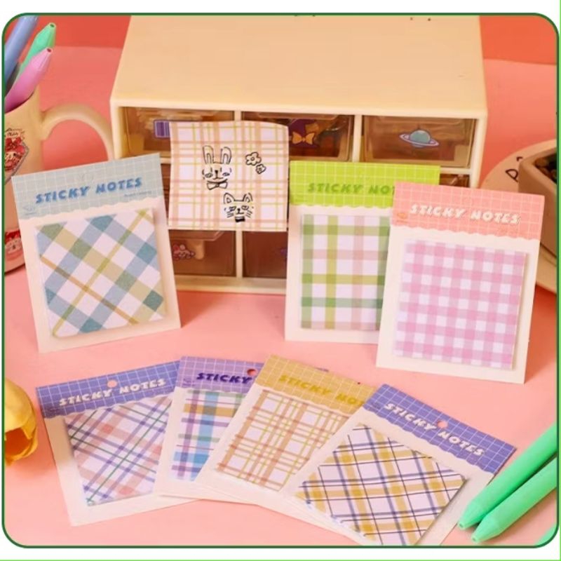 Jual Sticky note motif memo kertas catatan buku tulis kecil mini kertas ...