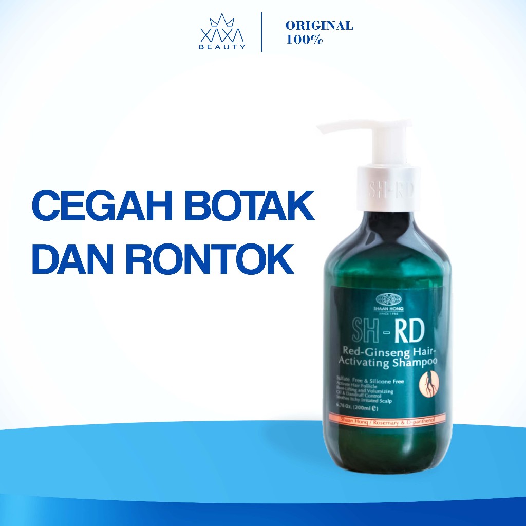 Jual SHRD SH-RD Red Ginseng Shampoo 200ml | Shampoo Rambut Rontok ...