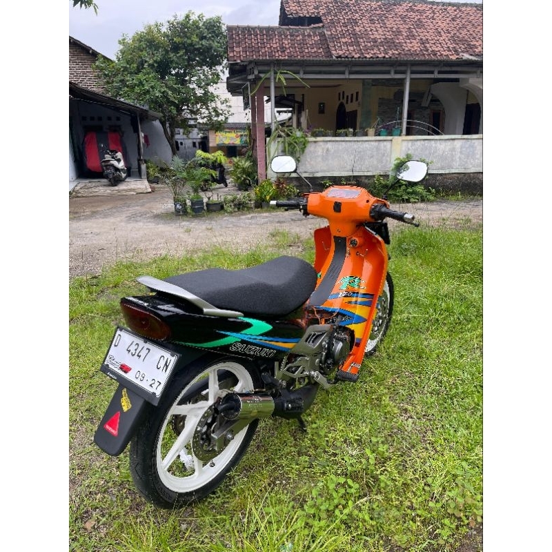 Jual satria 120 RU/lumba 2 tak 2002 pajak hidup | Shopee Indonesia