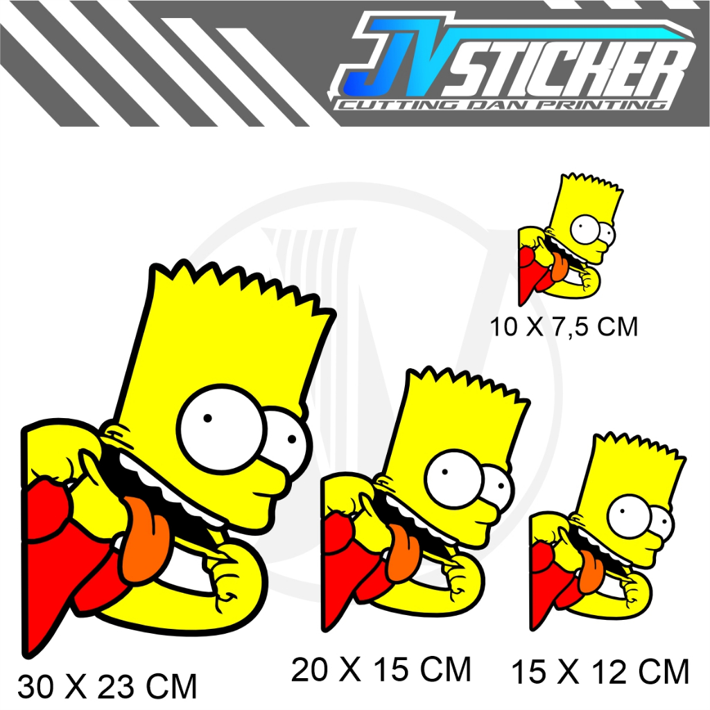 Jual STIKER KEREN VARIASI SIMSON CUTTING STICKER NGINTIP LUCU MURAH ...