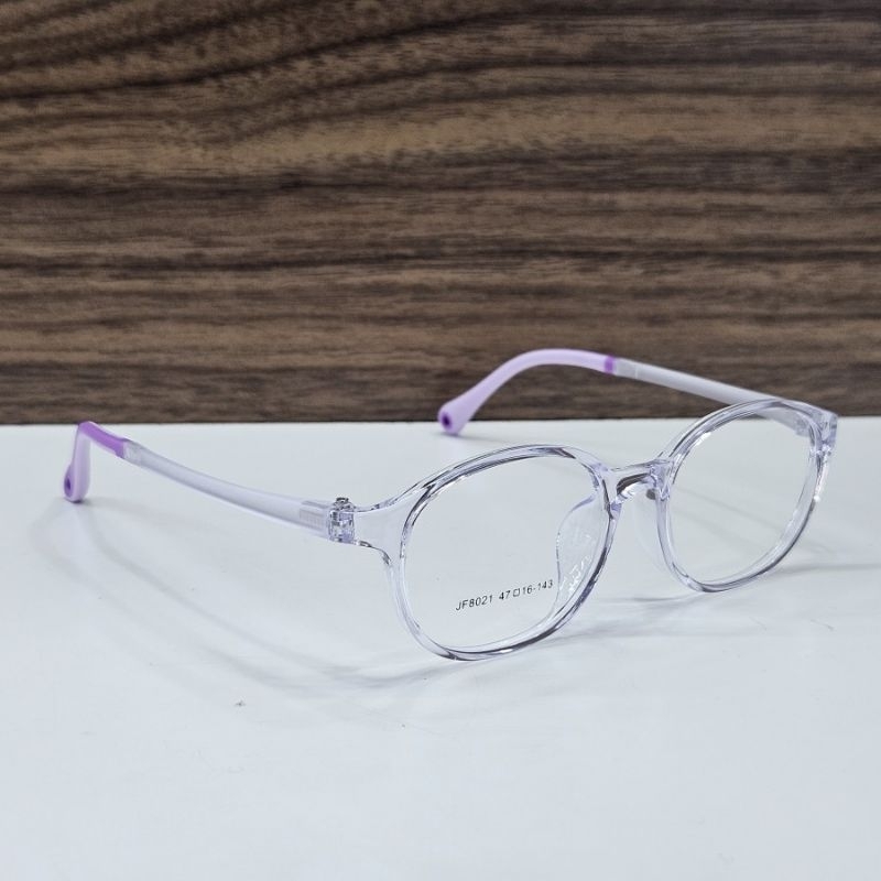 Jual frame kacamata pria wanita remaja size kecil bulat bahan plastik ...