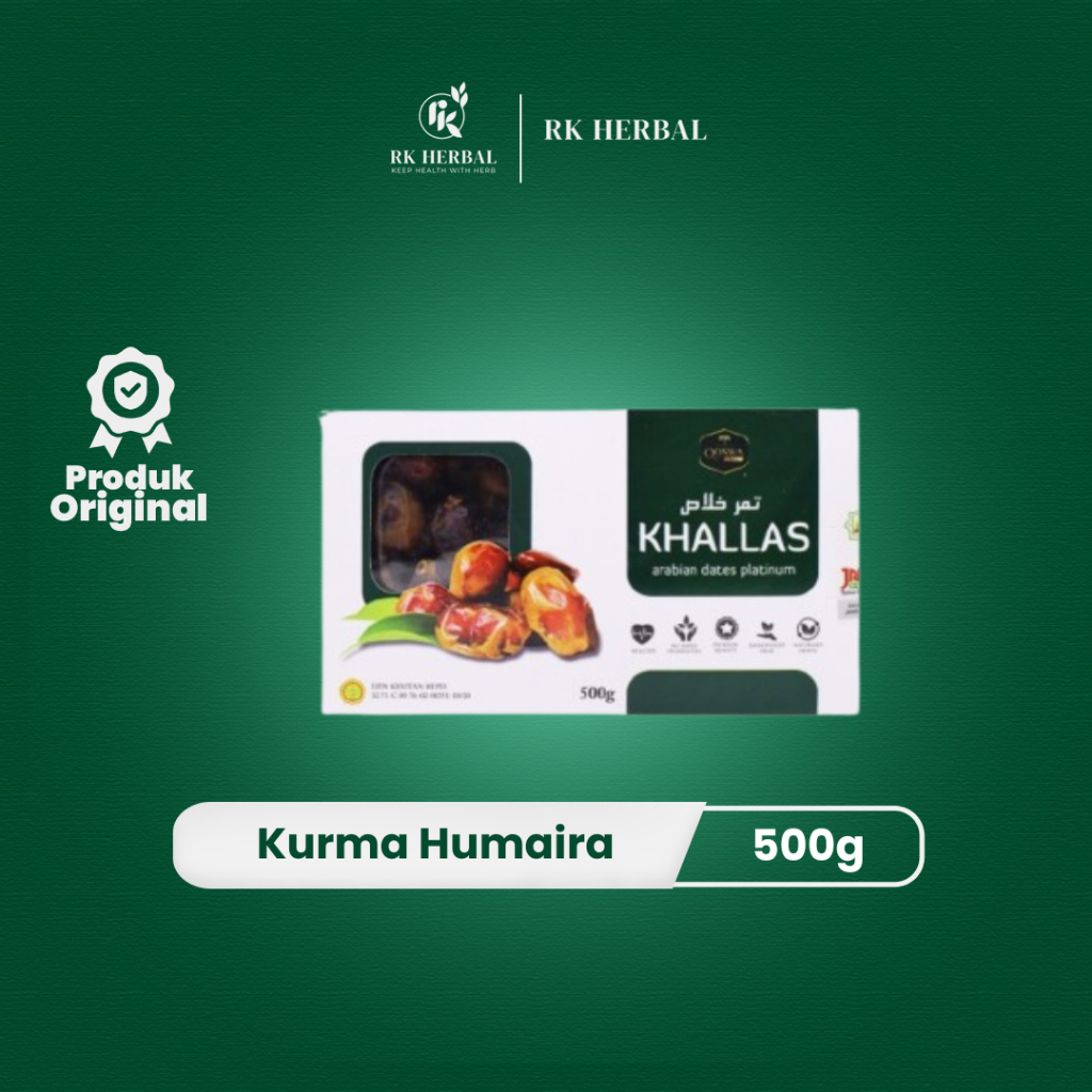 Jual Kurma Humaira - Khalas Humaira Qoswa - 500 Gram | Shopee Indonesia