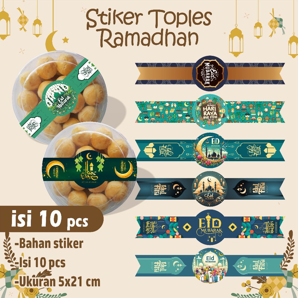 Jual Sticker Toples lebaran - stiker toples idul fitri | Shopee Indonesia